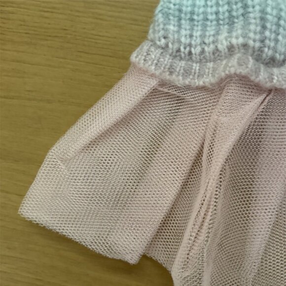 Frisco Soft Multi Stripe‎ Ombre Dog & Cat Sweater Dress, Medium - Picture 3 of 5